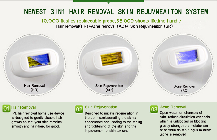 máy triệt lông đa năng mini kpg 582